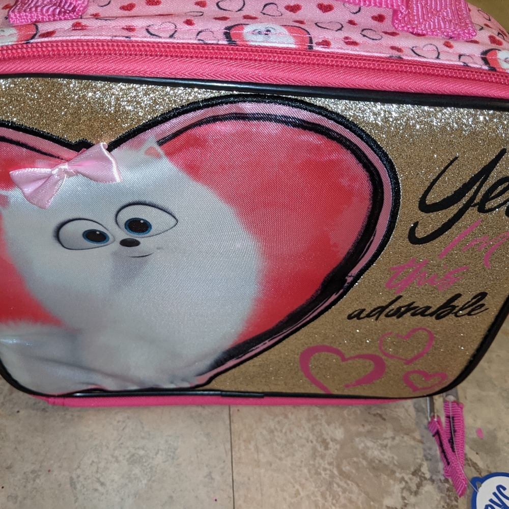 Littlest pet shop lunch box new
